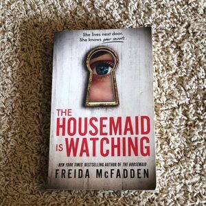 The Housemaid is Watching Book by Freida McFadden-paperback